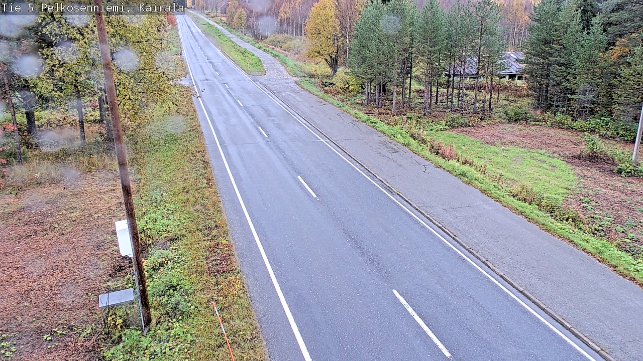Weather Camera Image Road 5 Pelkosenniemi, Kairala, Pelkosenniemi, Lappi