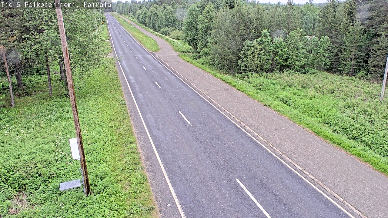 Kelikamerat Kuva Tie 5 Pelkosenniemi, Kairala, Pelkosenniemi, Lappi