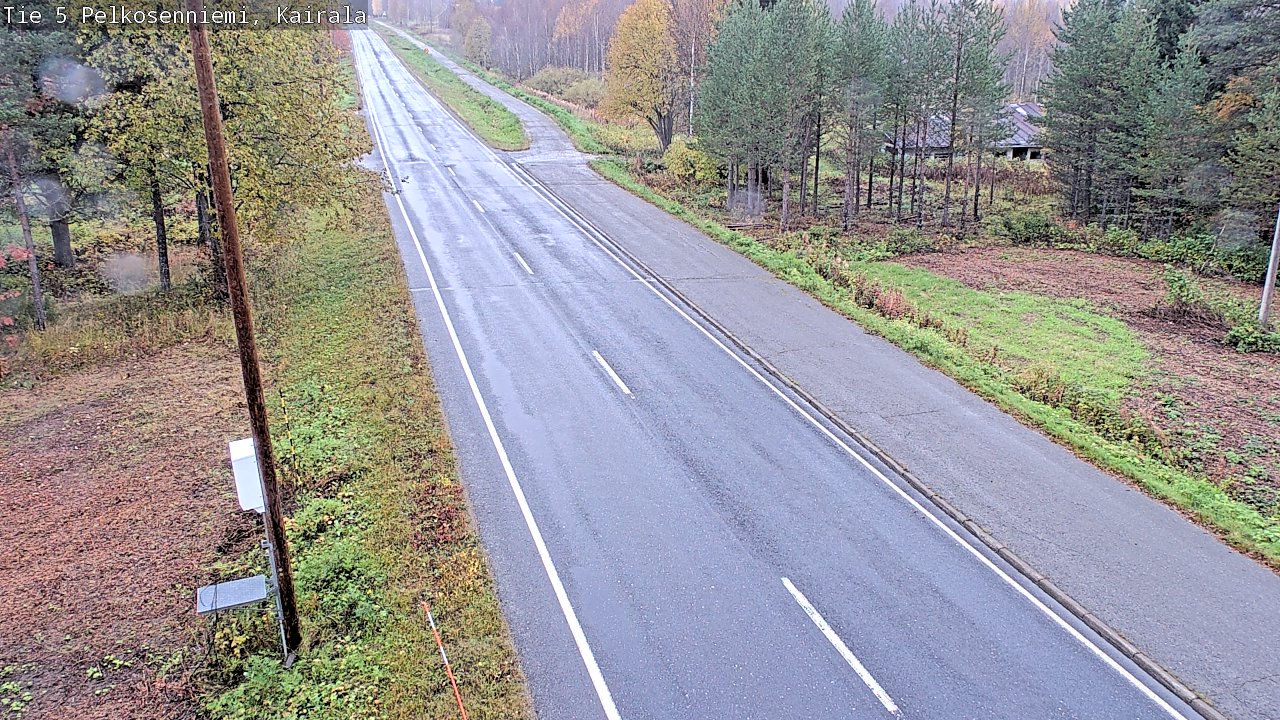 Weather Camera Image Road 5 Pelkosenniemi, Kairala, Pelkosenniemi, Lappi
