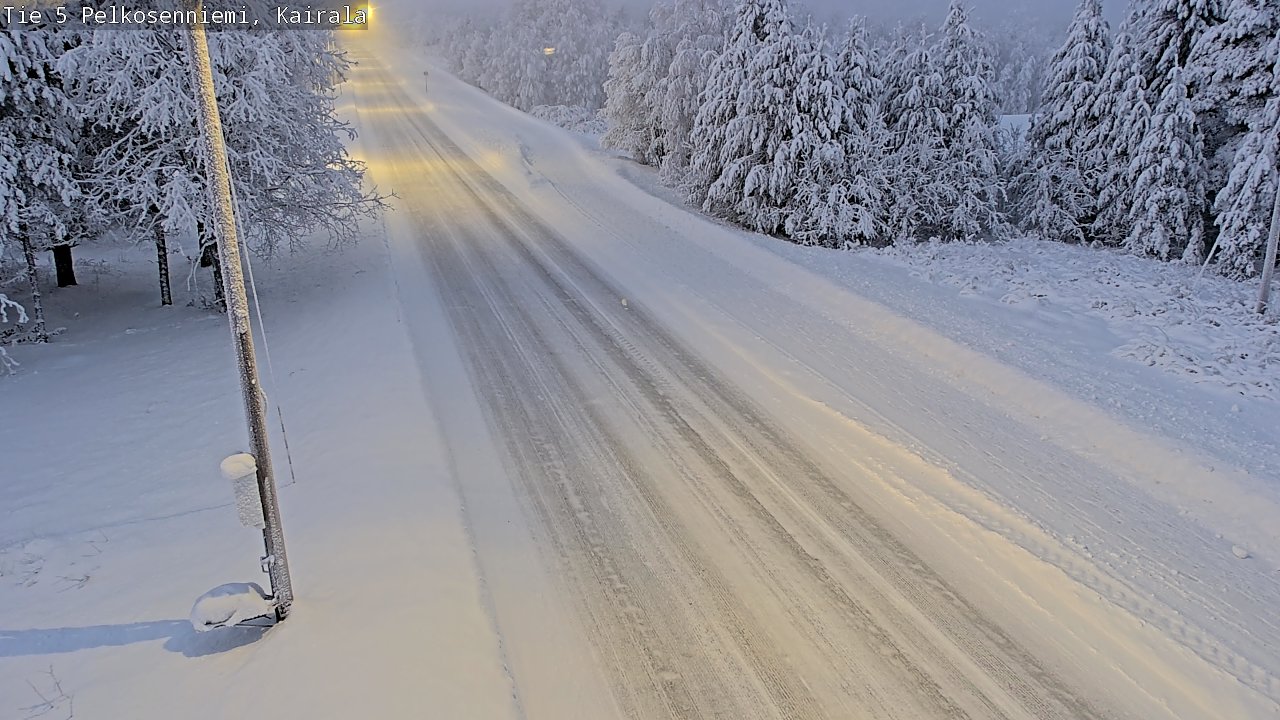 Kelikamerat Kuva Tie 5 Pelkosenniemi, Kairala, Pelkosenniemi, Lappi