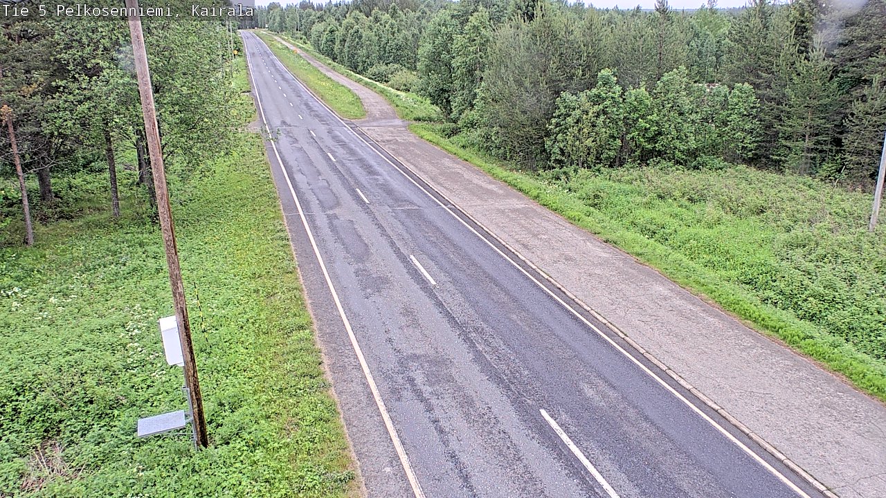 Kelikamerat Kuva Tie 5 Pelkosenniemi, Kairala, Pelkosenniemi, Lappi