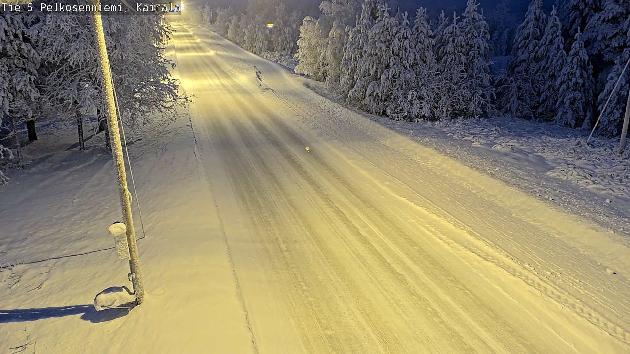 Kelikamerat Kuva Tie 5 Pelkosenniemi, Kairala, Pelkosenniemi, Lappi