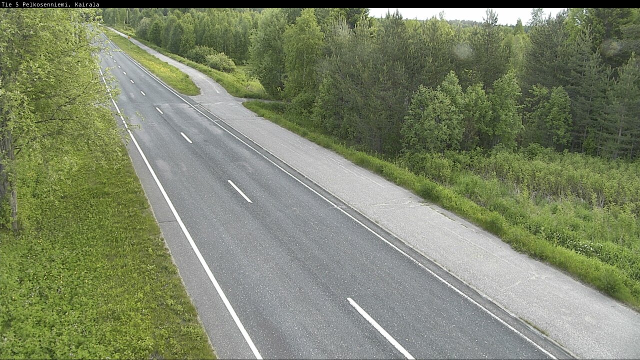 Kelikamerat Kuva Tie 5 Pelkosenniemi, Kairala, Pelkosenniemi, Lappi