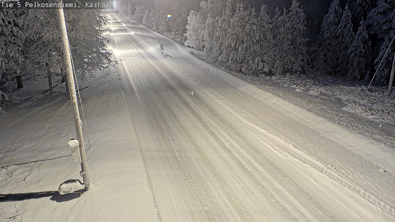 Kelikamerat Kuva Tie 5 Pelkosenniemi, Kairala, Pelkosenniemi, Lappi
