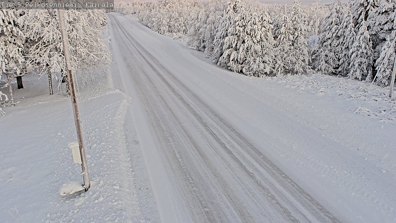 Kelikamerat Kuva Tie 5 Pelkosenniemi, Kairala, Pelkosenniemi, Lappi