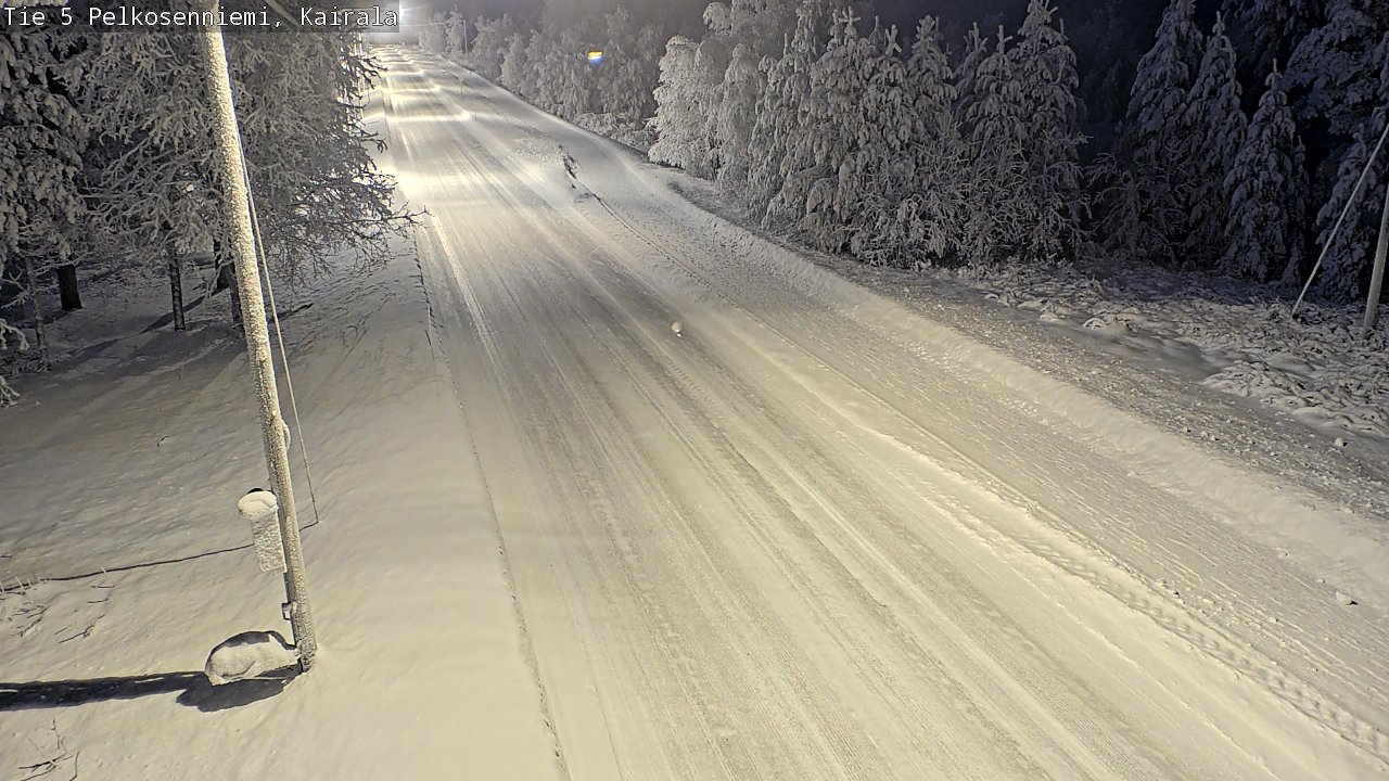 Kelikamerat Kuva Tie 5 Pelkosenniemi, Kairala, Pelkosenniemi, Lappi