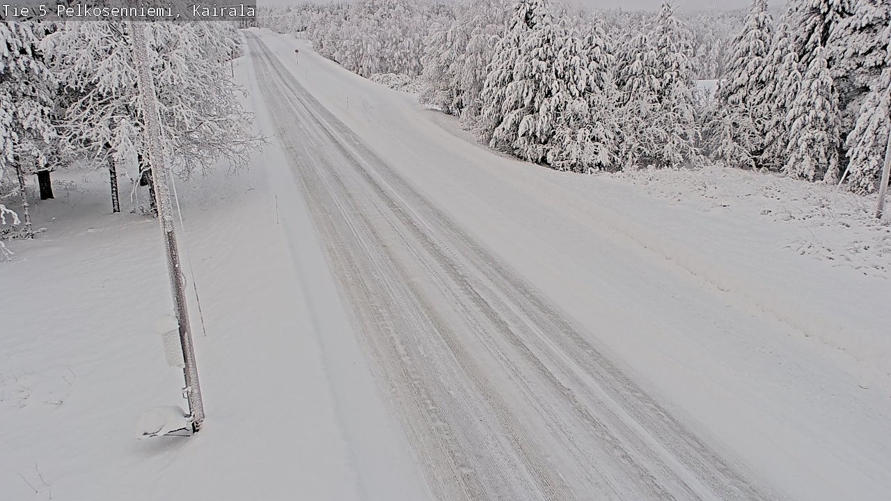 Kelikamerat Kuva Tie 5 Pelkosenniemi, Kairala, Pelkosenniemi, Lappi