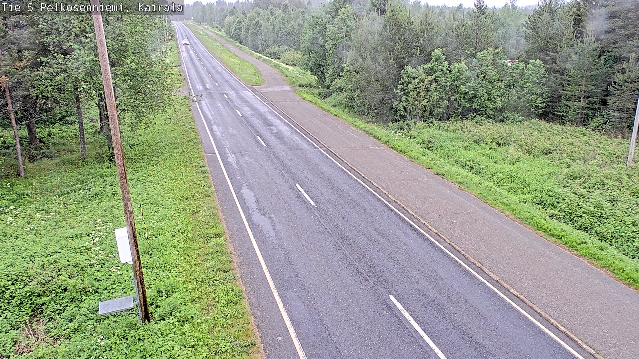 Kelikamerat Kuva Tie 5 Pelkosenniemi, Kairala, Pelkosenniemi, Lappi