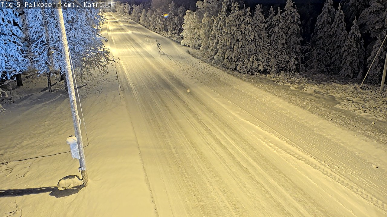 Kelikamerat Kuva Tie 5 Pelkosenniemi, Kairala, Pelkosenniemi, Lappi
