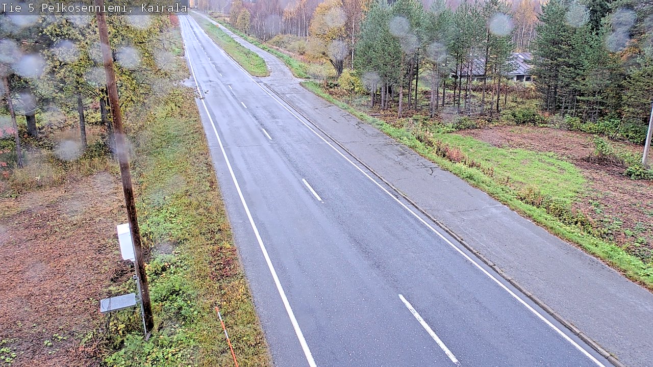 Weather Camera Image Road 5 Pelkosenniemi, Kairala, Pelkosenniemi, Lappi