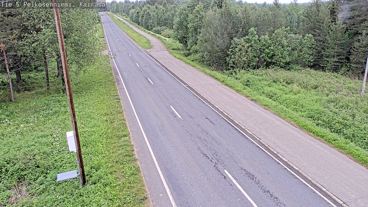 Kelikamerat Kuva Tie 5 Pelkosenniemi, Kairala, Pelkosenniemi, Lappi