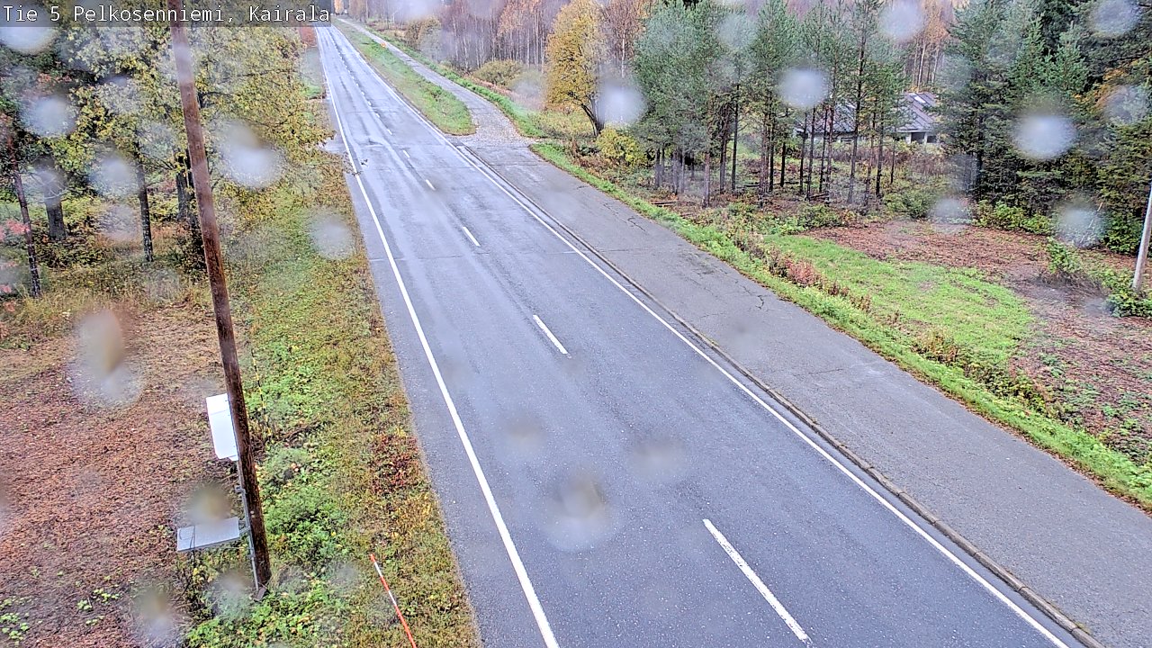 Weather Camera Image Road 5 Pelkosenniemi, Kairala, Pelkosenniemi, Lappi