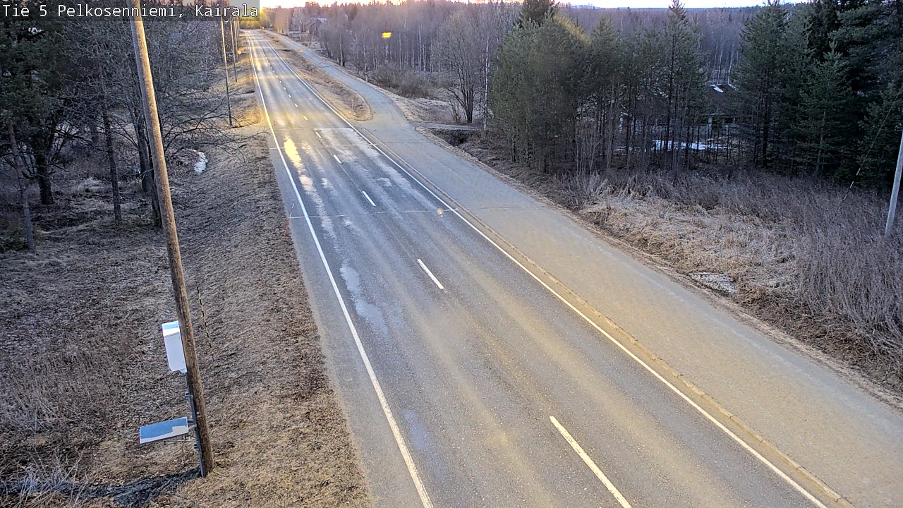 Kelikamerat Kuva Tie 5 Pelkosenniemi, Kairala, Pelkosenniemi, Lappi