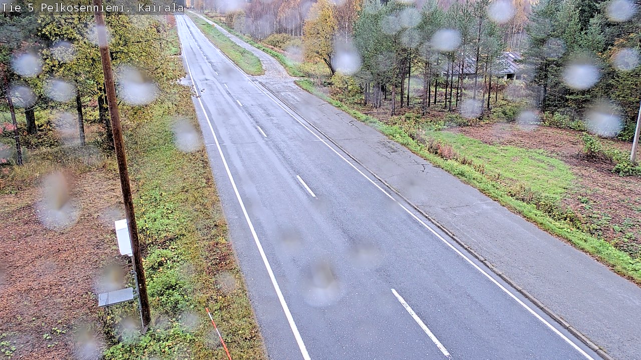 Weather Camera Image Road 5 Pelkosenniemi, Kairala, Pelkosenniemi, Lappi