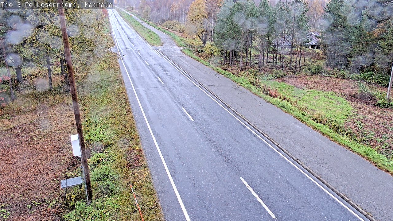 Weather Camera Image Road 5 Pelkosenniemi, Kairala, Pelkosenniemi, Lappi
