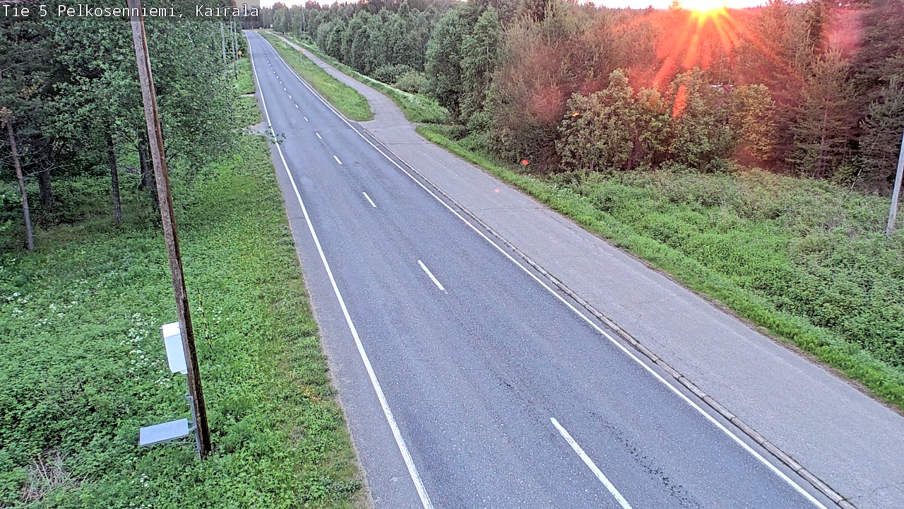 Kelikamerat Kuva Tie 5 Pelkosenniemi, Kairala, Pelkosenniemi, Lappi