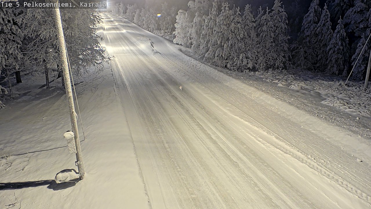 Kelikamerat Kuva Tie 5 Pelkosenniemi, Kairala, Pelkosenniemi, Lappi
