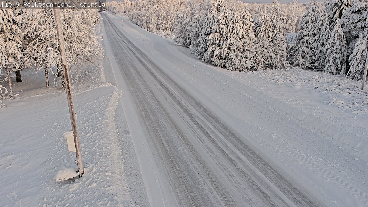 Kelikamerat Kuva Tie 5 Pelkosenniemi, Kairala, Pelkosenniemi, Lappi
