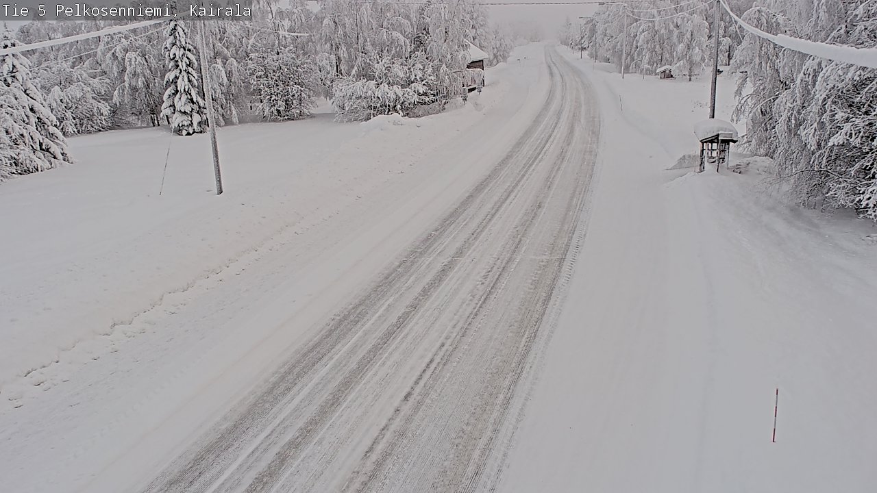 Kelikamerat Kuva Tie 5 Pelkosenniemi, Kairala, Pelkosenniemi, Lappi