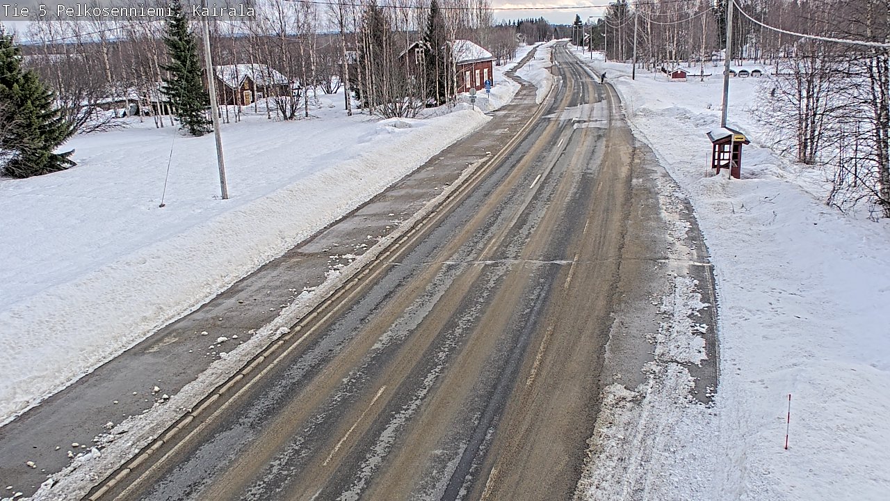 Kelikamerat Kuva Tie 5 Pelkosenniemi, Kairala, Pelkosenniemi, Lappi