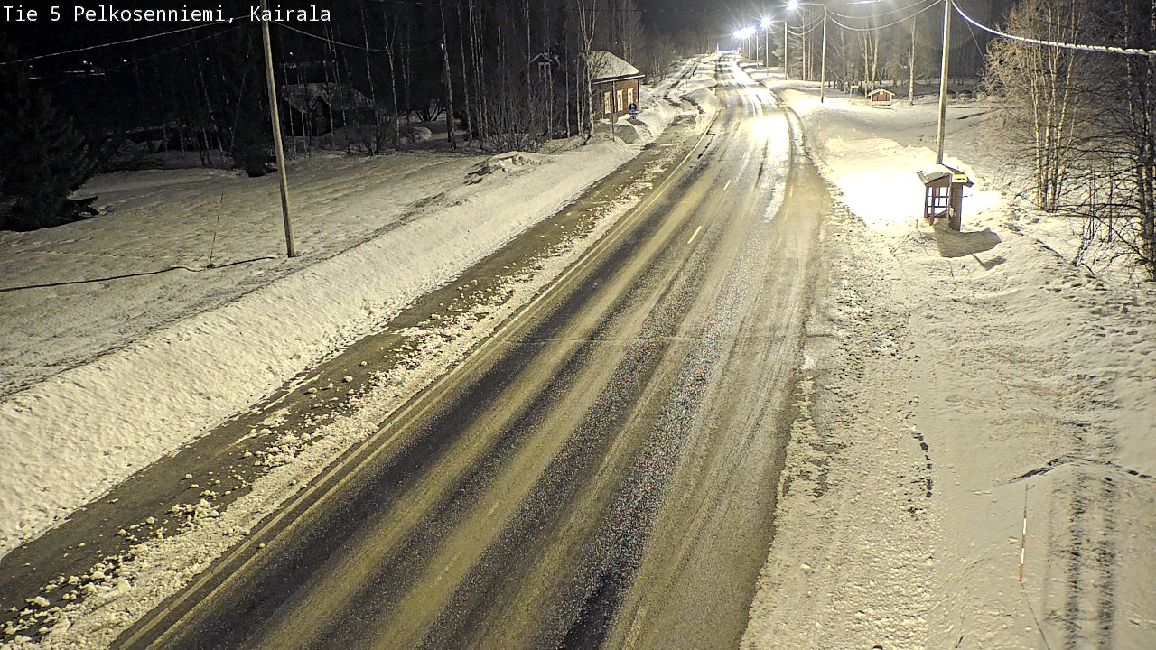 Kelikamerat Kuva Tie 5 Pelkosenniemi, Kairala, Pelkosenniemi, Lappi