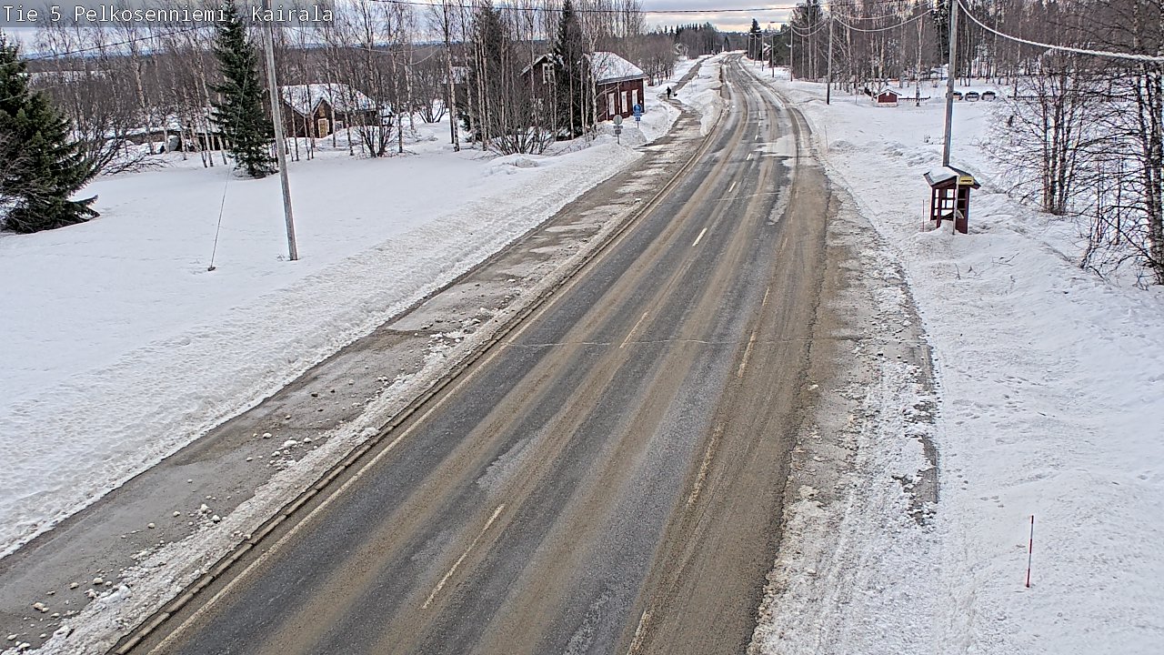 Kelikamerat Kuva Tie 5 Pelkosenniemi, Kairala, Pelkosenniemi, Lappi