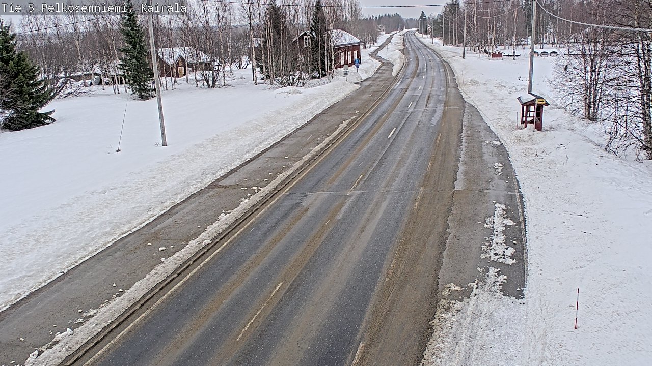 Kelikamerat Kuva Tie 5 Pelkosenniemi, Kairala, Pelkosenniemi, Lappi