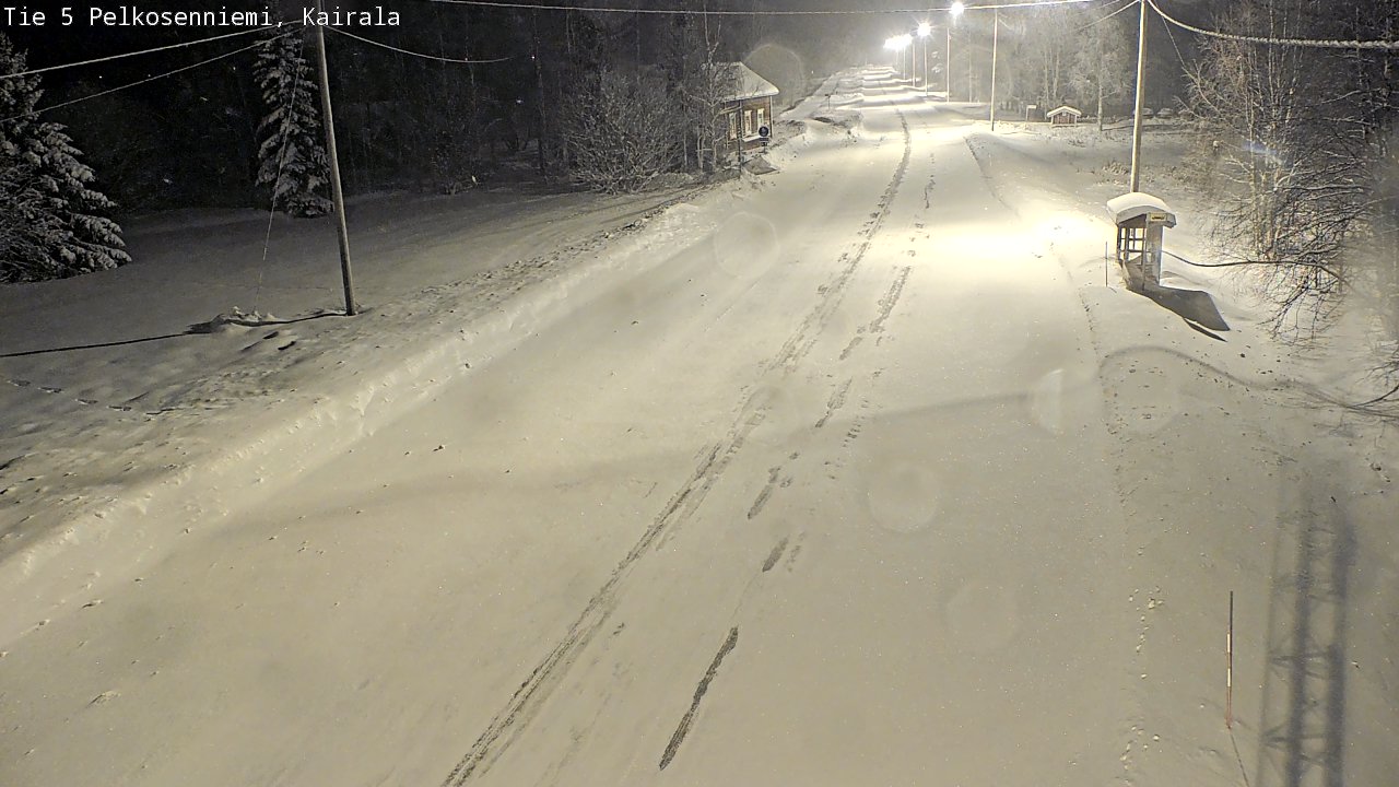 Kelikamerat Kuva Tie 5 Pelkosenniemi, Kairala, Pelkosenniemi, Lappi