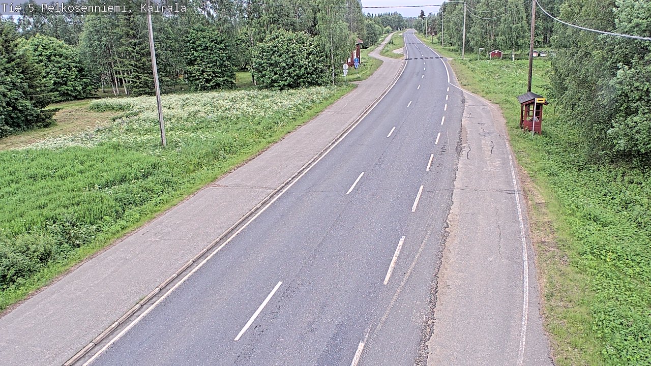 Kelikamerat Kuva Tie 5 Pelkosenniemi, Kairala, Pelkosenniemi, Lappi
