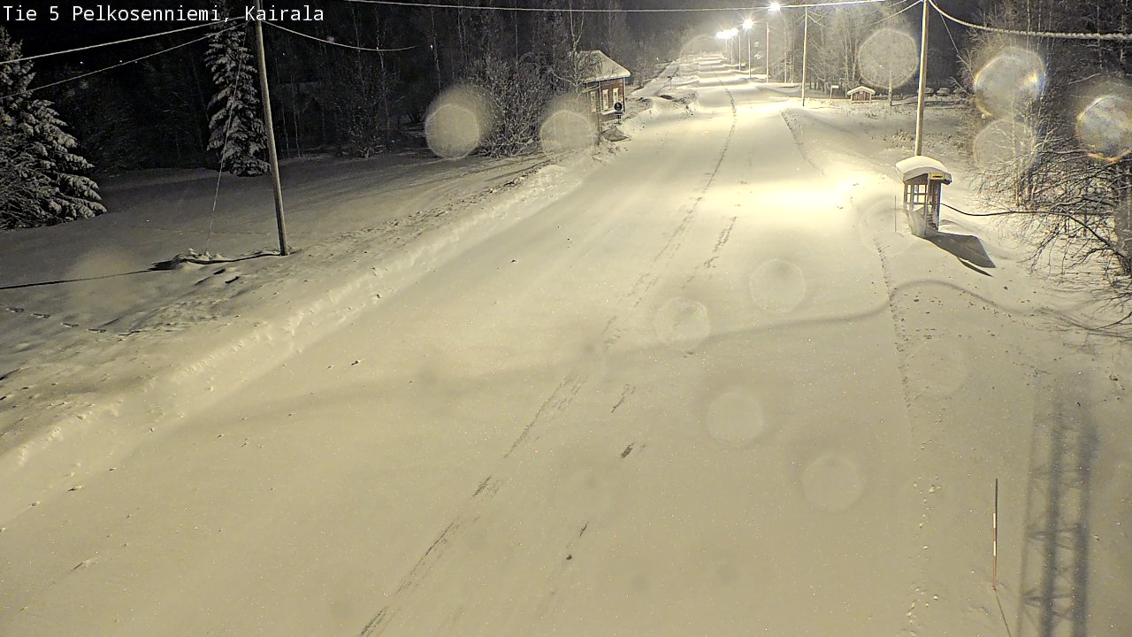 Kelikamerat Kuva Tie 5 Pelkosenniemi, Kairala, Pelkosenniemi, Lappi