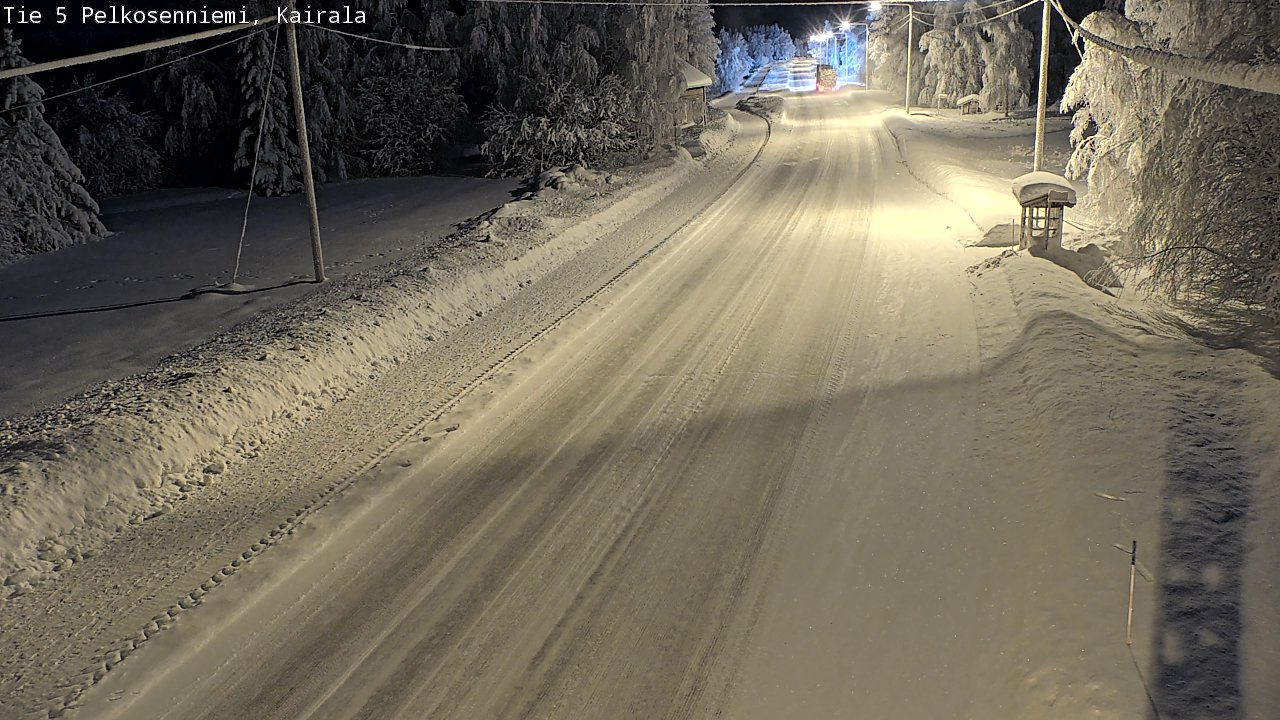 Kelikamerat Kuva Tie 5 Pelkosenniemi, Kairala, Pelkosenniemi, Lappi