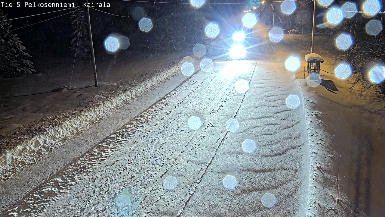 Kelikamerat Kuva Tie 5 Pelkosenniemi, Kairala, Pelkosenniemi, Lappi