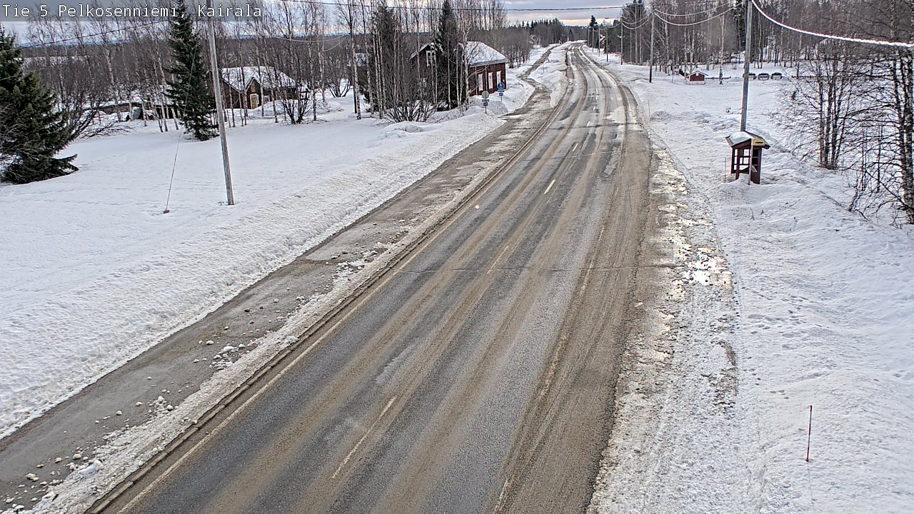 Kelikamerat Kuva Tie 5 Pelkosenniemi, Kairala, Pelkosenniemi, Lappi