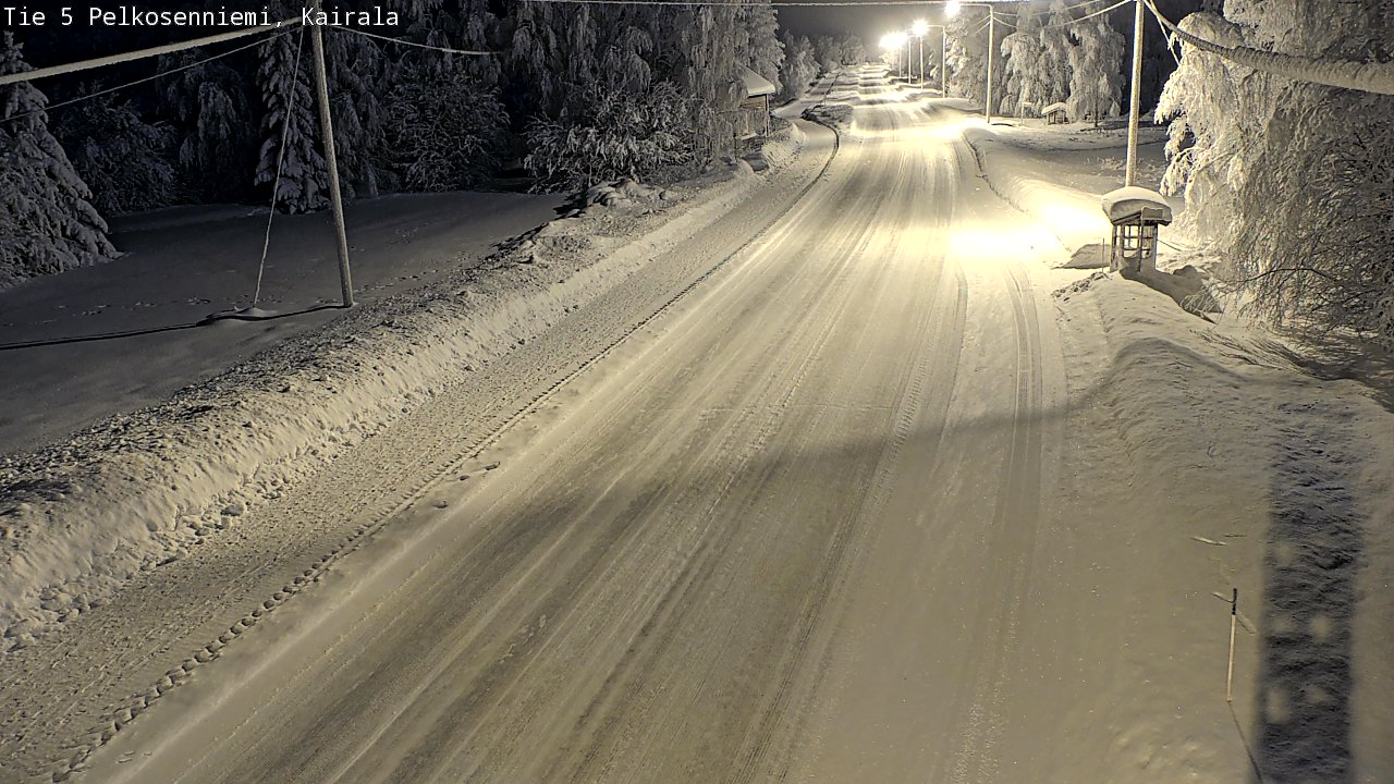 Kelikamerat Kuva Tie 5 Pelkosenniemi, Kairala, Pelkosenniemi, Lappi