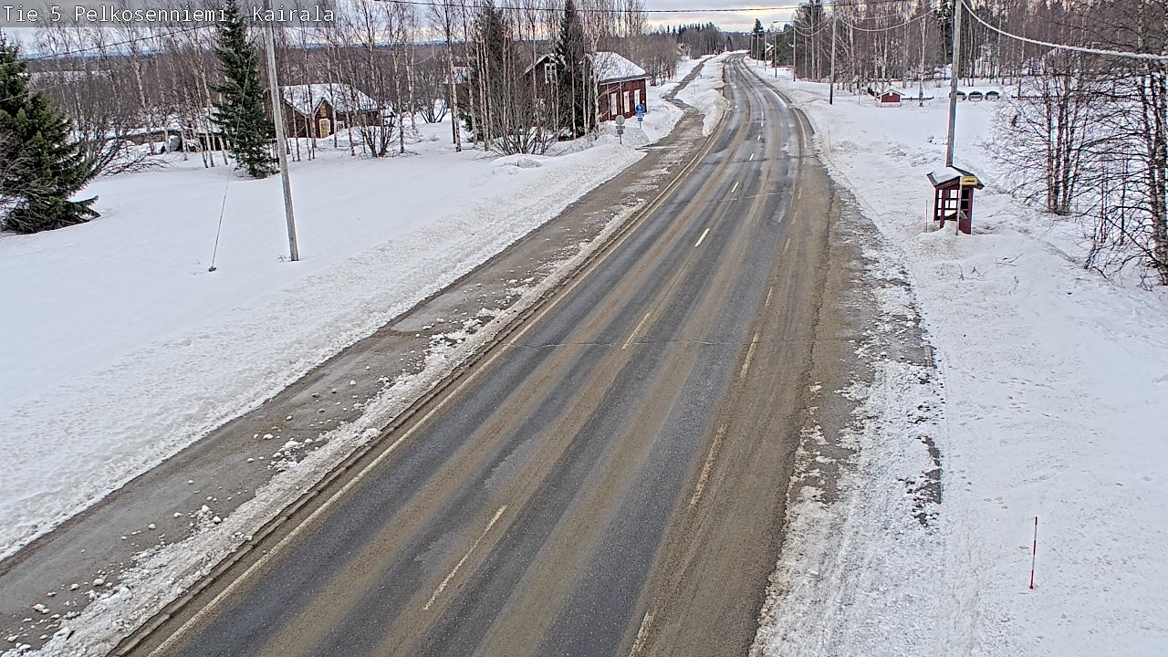 Kelikamerat Kuva Tie 5 Pelkosenniemi, Kairala, Pelkosenniemi, Lappi