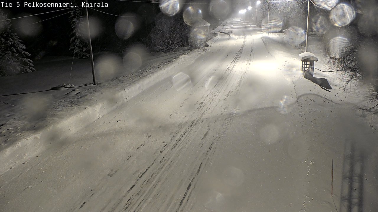 Kelikamerat Kuva Tie 5 Pelkosenniemi, Kairala, Pelkosenniemi, Lappi