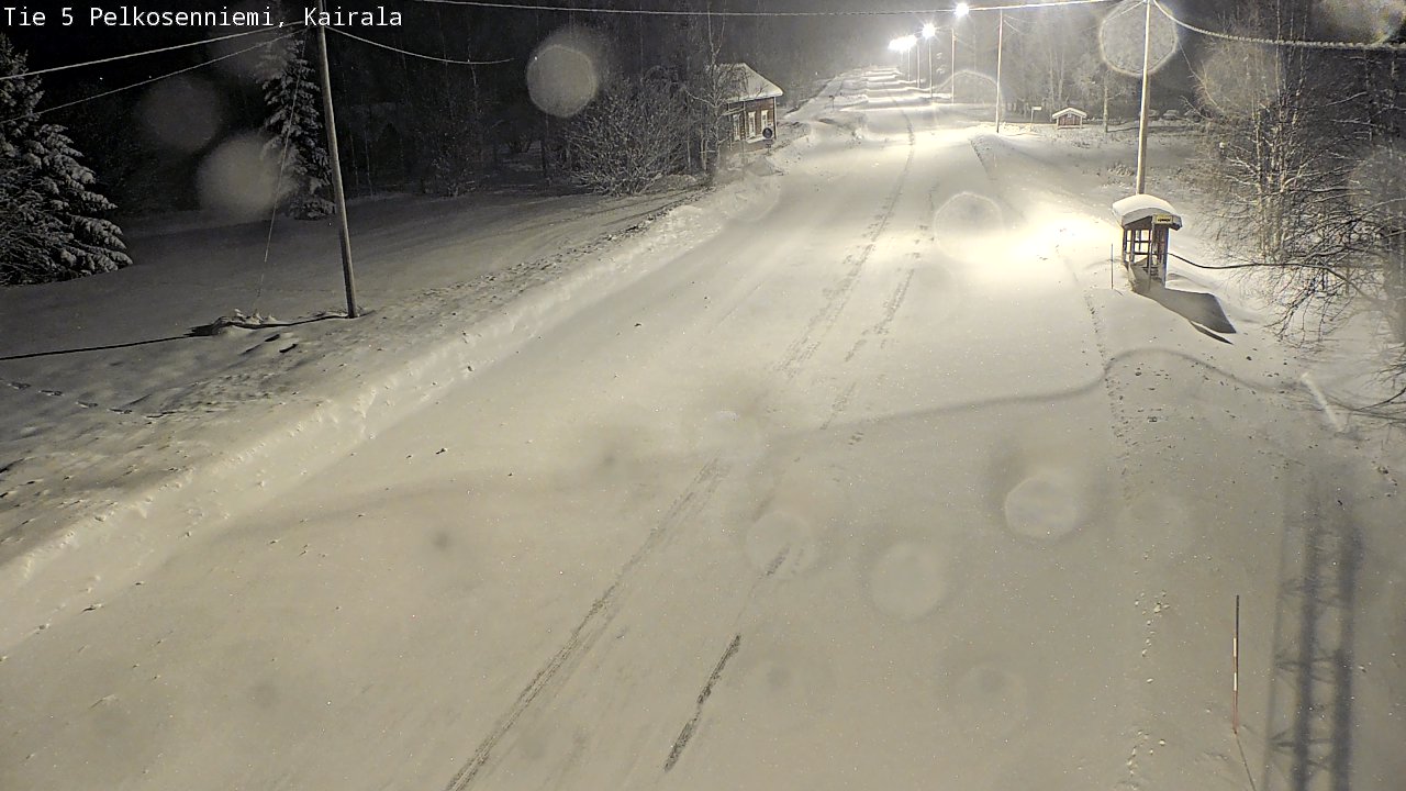 Kelikamerat Kuva Tie 5 Pelkosenniemi, Kairala, Pelkosenniemi, Lappi