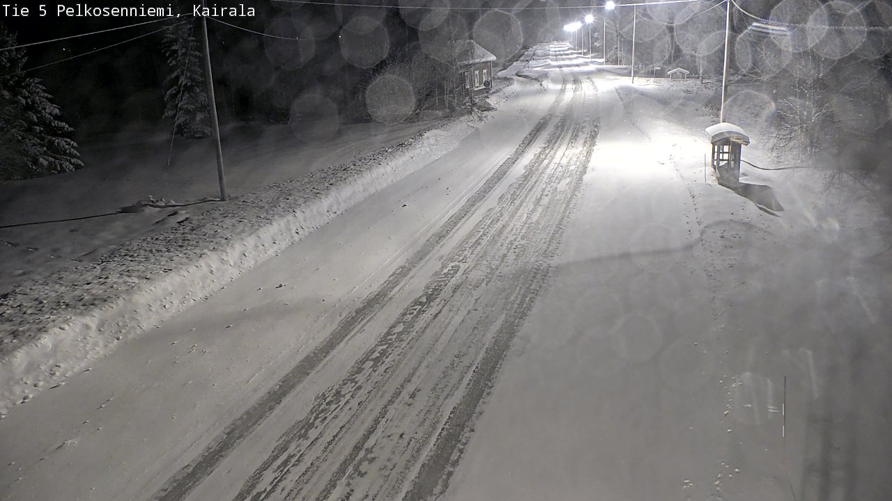 Kelikamerat Kuva Tie 5 Pelkosenniemi, Kairala, Pelkosenniemi, Lappi