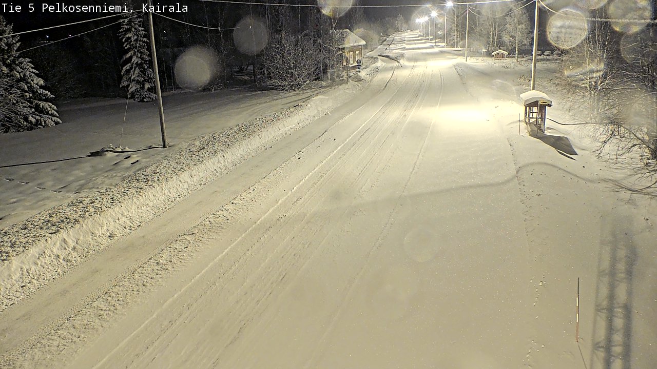 Kelikamerat Kuva Tie 5 Pelkosenniemi, Kairala, Pelkosenniemi, Lappi