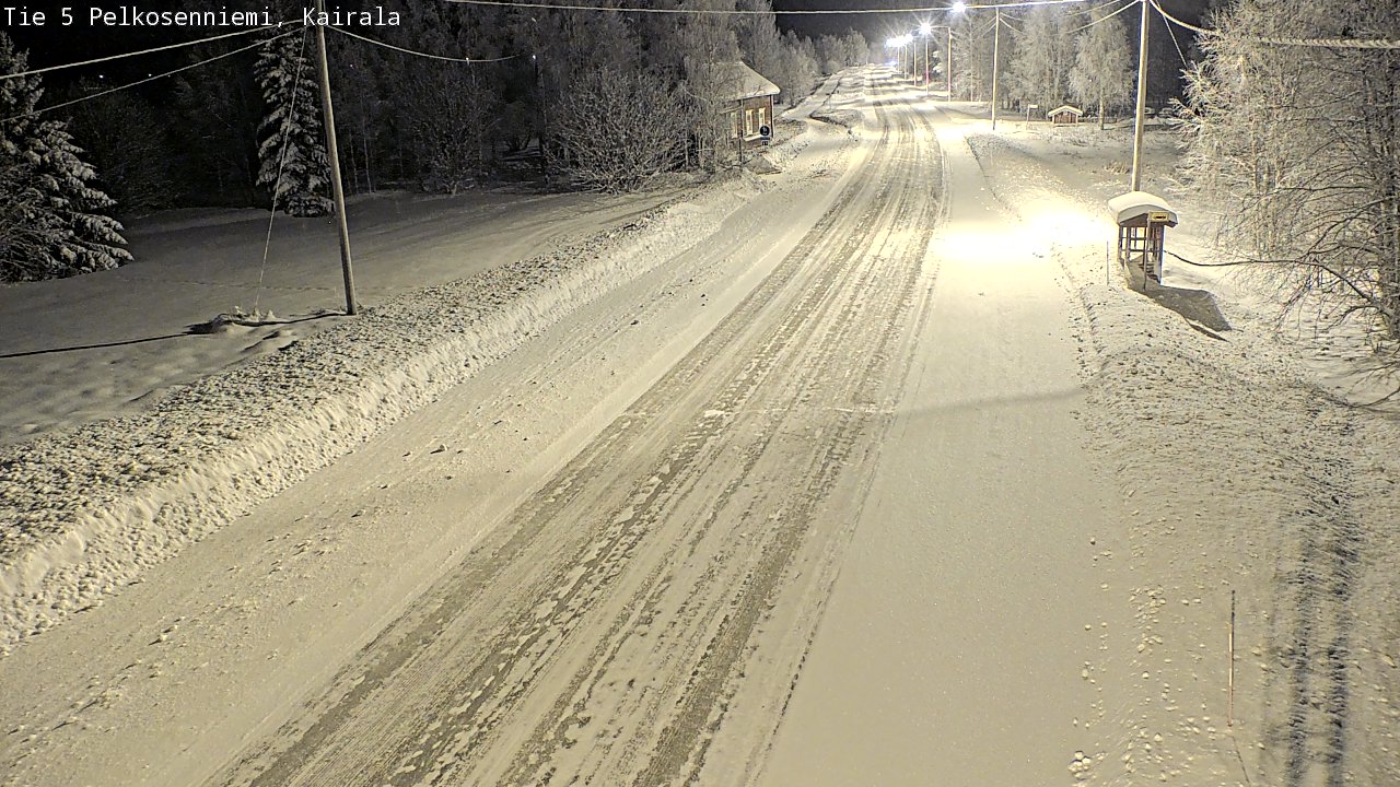 Kelikamerat Kuva Tie 5 Pelkosenniemi, Kairala, Pelkosenniemi, Lappi