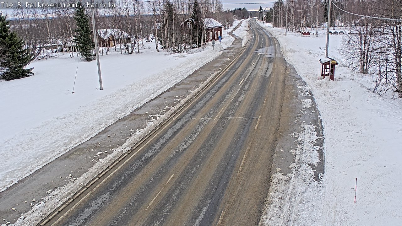 Kelikamerat Kuva Tie 5 Pelkosenniemi, Kairala, Pelkosenniemi, Lappi