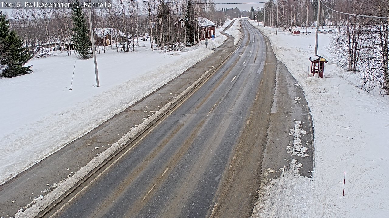 Kelikamerat Kuva Tie 5 Pelkosenniemi, Kairala, Pelkosenniemi, Lappi