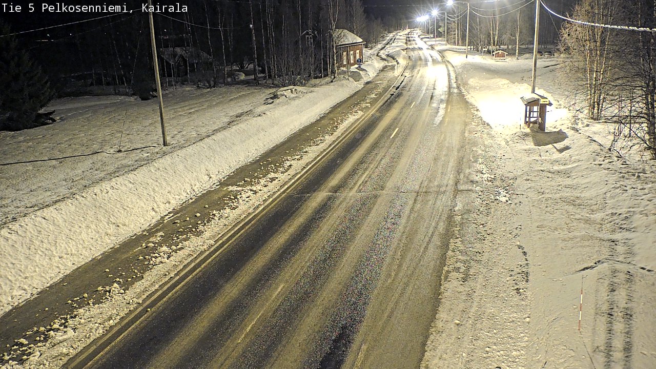 Kelikamerat Kuva Tie 5 Pelkosenniemi, Kairala, Pelkosenniemi, Lappi