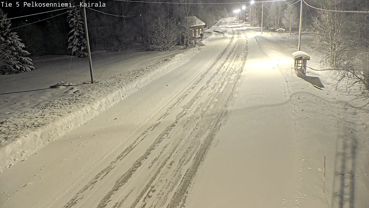 Kelikamerat Kuva Tie 5 Pelkosenniemi, Kairala, Pelkosenniemi, Lappi