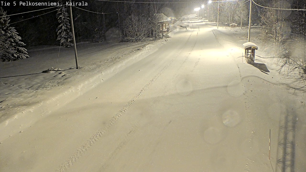 Kelikamerat Kuva Tie 5 Pelkosenniemi, Kairala, Pelkosenniemi, Lappi