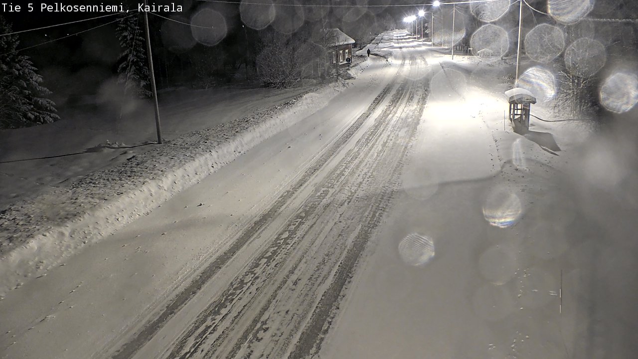 Kelikamerat Kuva Tie 5 Pelkosenniemi, Kairala, Pelkosenniemi, Lappi