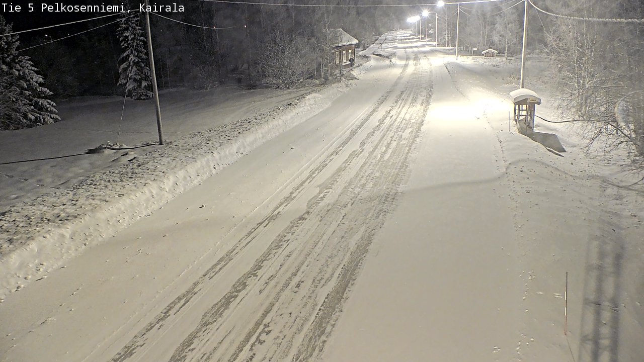 Kelikamerat Kuva Tie 5 Pelkosenniemi, Kairala, Pelkosenniemi, Lappi