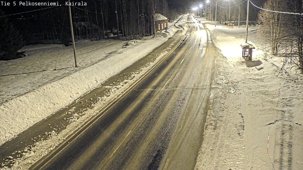 Kelikamerat Kuva Tie 5 Pelkosenniemi, Kairala, Pelkosenniemi, Lappi