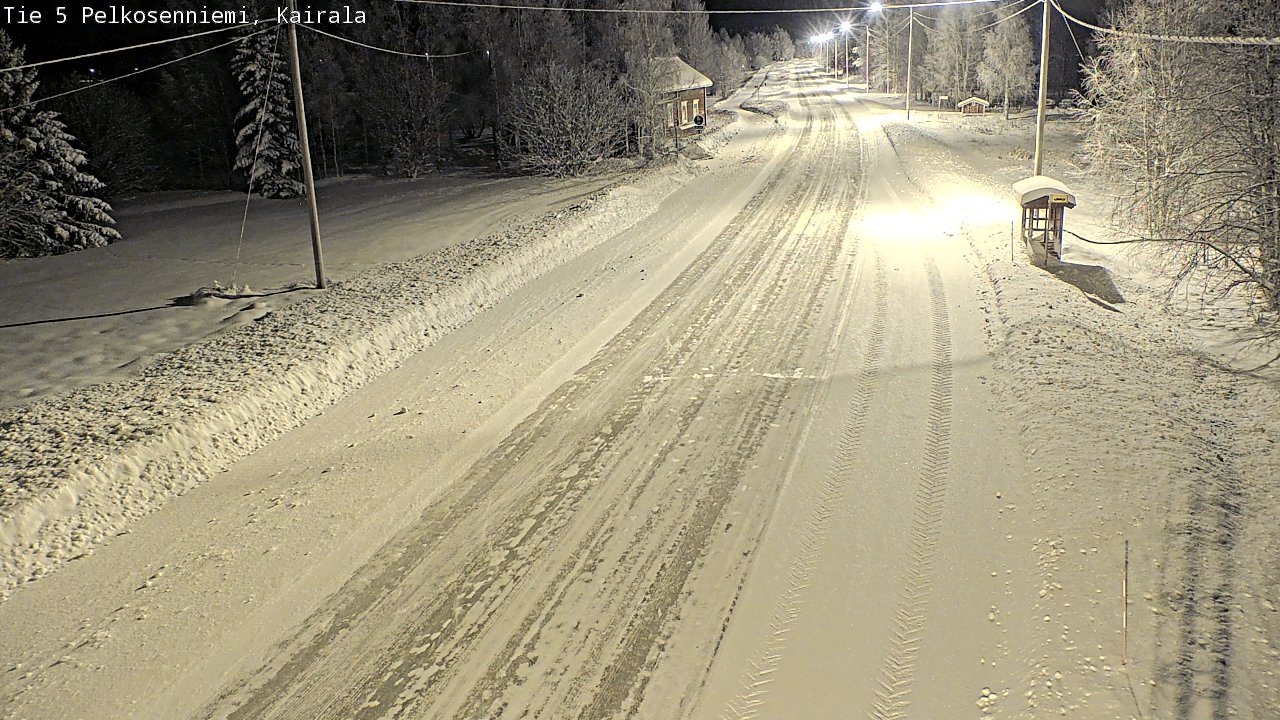 Kelikamerat Kuva Tie 5 Pelkosenniemi, Kairala, Pelkosenniemi, Lappi