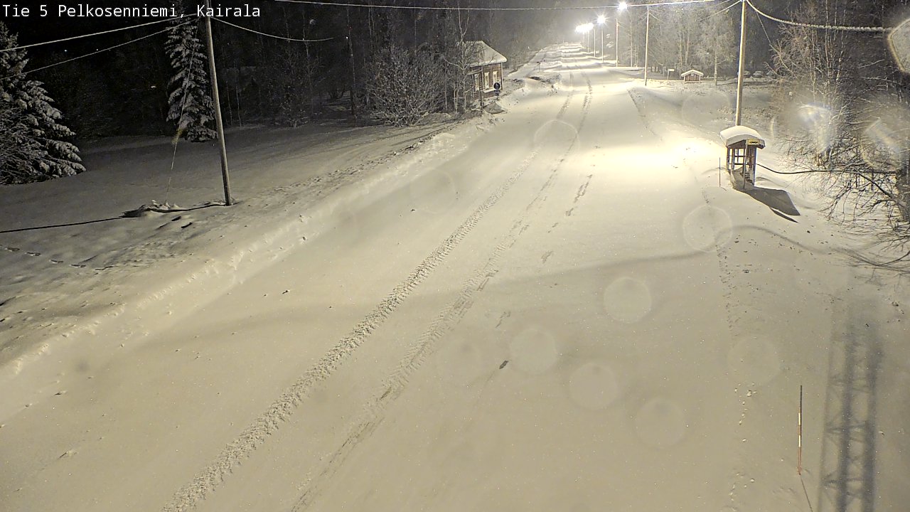 Kelikamerat Kuva Tie 5 Pelkosenniemi, Kairala, Pelkosenniemi, Lappi